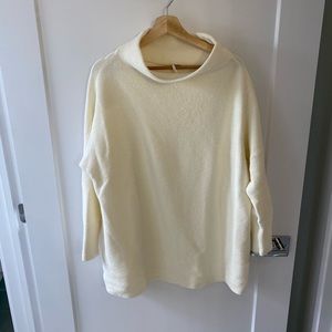 Free People Ottoman Tunic Cream Size M